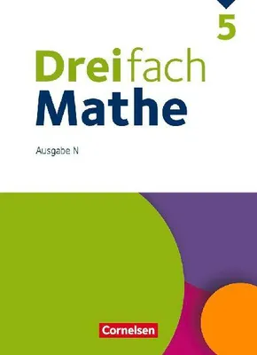 Produktbild von Dreifach Mathe 5. Schuljahr. Niedersachsen - Schülerbuch