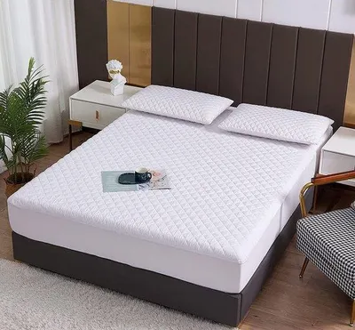 Productafbeelding van Unyqoos Waterdichte matrasbeschermer 140x200 cm – ademend microvezel-TPU, gestikte vulling, vrij van vinyl, geruisloos, hypoallergeen, wasbaar in de machine