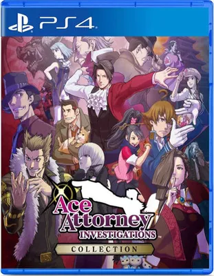 Produktbild von Capcom Ace Attorney Investigations Collection, PlayStation 4, E (Jeder)