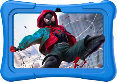 Obrázok produktu pre Avizar, 7" vzdelávací tablet so systémom Android pre deti, nárazuvzdorný s krytom, modrý