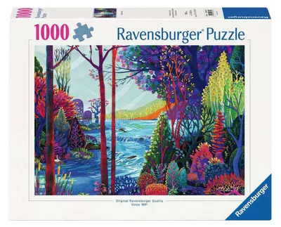 Obrázek produktu pro Ravensburger skládačka Indigo Forest – 1000 dílků.