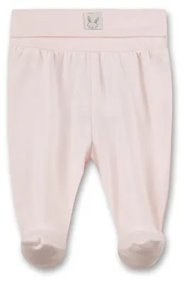 Produktbild von Sanetta Babyhose mit Fuß rosa Hase 56