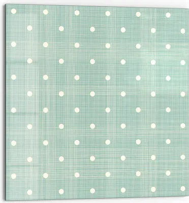Produktbild von DEQORI Küchenrückwand Glas 60x60 cm 'Serviettendesign' Spritzschutz Bad Rückwand