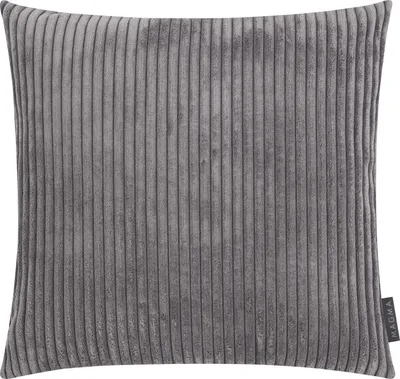 Produktbild von MAGMA Heimtex - Hülle mit RV - SHARA - Anthrazit - 45 x 45 cm
