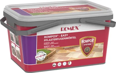 Obrázok produktu pre Romex ROMPOX-EASY Pflasterfugenmörtel Steingrau 25kg Eimer