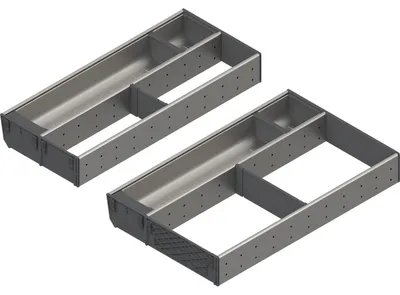 Produktbild von Blum Orga-Line Besteckeinsatz Facheinteilungs-Set KB 700-799mm, NL 500mm, grau