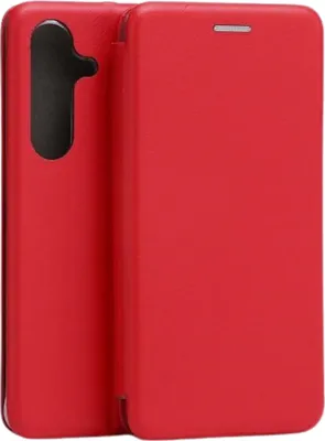 Produktbild von Beline Buchhülle Magnetisch Samsung S24 S921 Rot/Rot