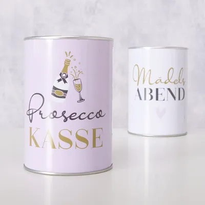 Obrázok produktu pre Pokladnička na peniaze Prosecco 8,5 x 12,3 cm