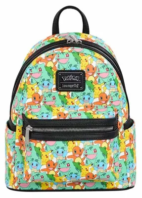 Produktbild von Pokemon by Loungefly Mini Rucksack Pikachu and Starters