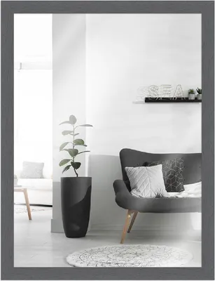 Produktbild von MendeFrames Spiegel Serie H960 grau 21x29,7 cm