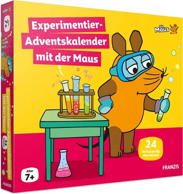Produktbild von Experimentier-Adventskalender mit der Maus 2020