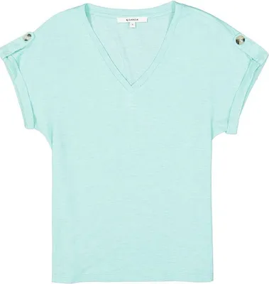 Produktbild von Garcia D50003 Kurzarm-t-shirt Blau XS Frau Blau XS