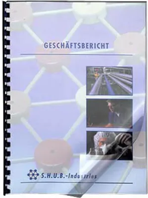 Produktbild von LMG Deckfolien für Bindemappen transparent, DIN A4 0,2 mm, 100 St.