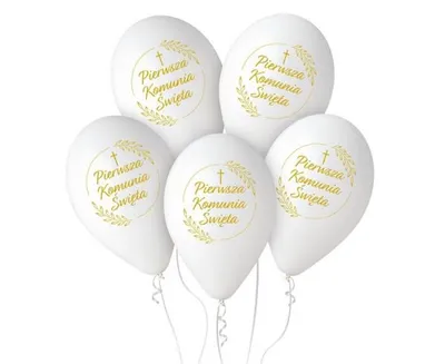 Obrázek produktu pro Balónky k prvnímu svatému přijímání Premium (uši) 12" 25 ks GS110/PKK/25