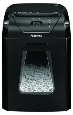 Produktbild von Fellowes Powershred 12C Aktenvernichter Kreuzschreddern 22,5 cm Schwarz