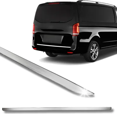 Immagine prodotto di Rivestimento inferiore del portellone posteriore, acciaio inox, cromato, MERCEDES Vito W447 dal 2014-