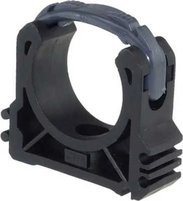 Produktbild von Rohrklemme aus PVC-U, 50 mm Durchmesser, korrosionsbeständig und chemikalienresistent