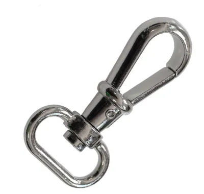 5 Bolzen-Karabiner silber