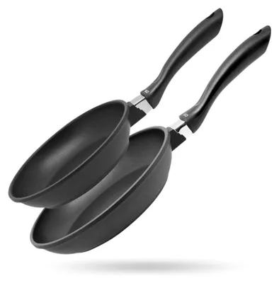 Image de Lot de 2 poêles 28 cm et 32 cm sans Elo Alucast