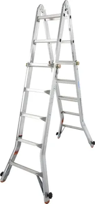 Produktbild von Krause Aluminium-Teleskopleiter MONTO TeleVario 6,05 m