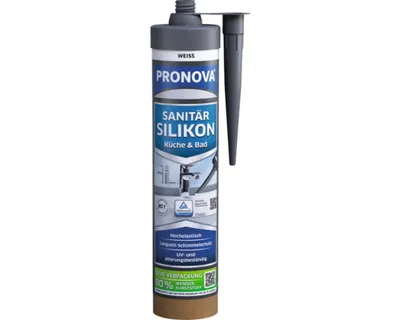 Produktbild von PRONOVA ECO Sanitär Silikon 280 ml schwarz