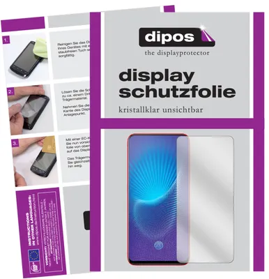 Produktbild von 2x Schutzfolie für Vivo NEX S klar Displayschutzfolie Folie Display Schutz dipos