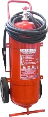Produktbild von 50kg Pulver Dauerdruck-Feuerlöscher, fahrbar