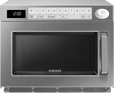 Image de Micro-ondes SAMSUNG MJ2693 de 1500 W et 26 litres, en acier inoxydable et céramique