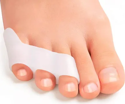 Produktbild von Zehenspreizer, [8x] Gel Kleine Zehenschutz für überlappende Zehen, gekräuselte kleine Zehen, kleine Zehenabscheider zur Linderung von Reibungsschmerzen, Blasen,Bunion