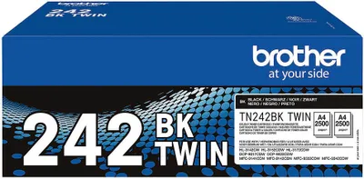 Image de Brother TN242BKTWIN Original Brother Toner-Kit schwarz Doppelpack (TN-242BKTWIN)