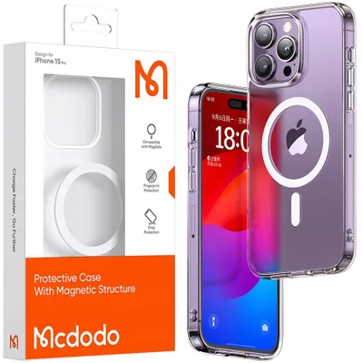 Obrázek produktu pro Mcdodo Magnetic case McDodo for iPhone 15 Pro Max (black)