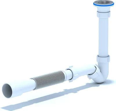 Immagine prodotto di Lavelli Siphon 1 1/4 "x32mm Tubo flessibile per lavabo con attacco sifone 32x40/50mm