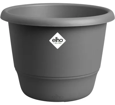 Immagine prodotto di Round flower pot - ELHO - Amiga Round 55 - 55 L - Ø 55 x H 51 cm - Black - Outdoor