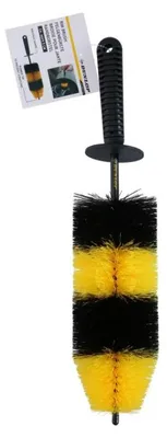 Image de Brosse de nettoyage pour jantes DUNLOP - Ø 9,5 × 46 cm