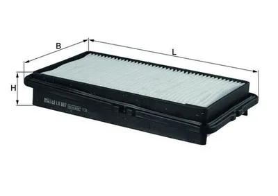 Image de Filtre à air MAHLE ORIGINAL LX 667