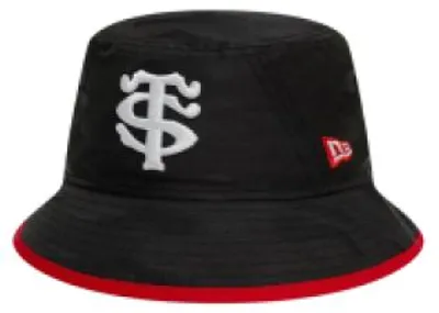 Immagine prodotto di Cappello New Era, modello Stade Toulousain, motivo camouflage tono su tono, colore nero, stile Fischerhut