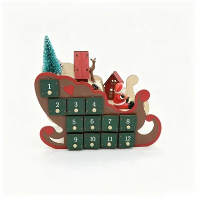 Produktbild von Adventskalender Zum Befüllen Tannenbaum Classic 2026, für Adventszeit, DIY Befüllen
