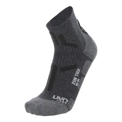 Produktbild von UYN Low Cut Trekkingsocken doppellagig Herren grey/anthracite 35-38