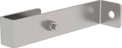 Produktbild von MUNK Wandhalter für Schachtleitern starr 150 mm Edelstahl für GFK-Leiter