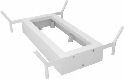 Produktbild von Polysan REDUTA Badewanne-Rahmengestell 150x75 cm, weiß matt