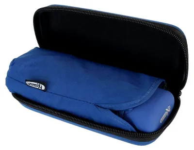 Produktbild von Mini-Regenschirm im Etui - leicht und kompakt - blau