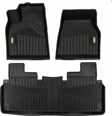 Produktbild von FROGUM Autofussmatten 2in1 TPE + Velours für Tesla Model S 2012-2021