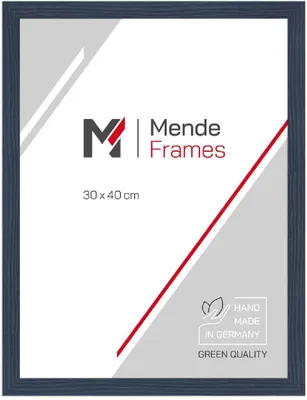 Produktbild von MendeFrames H300 Holzrahmen dunkelblau 10x13 cm