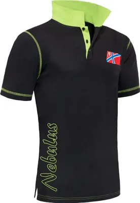 Produktbild von Nebulus Poloshirt ALEO Herren, Shirt, Sweatshirt, Polo, P4995 - Herren, schwarz, S