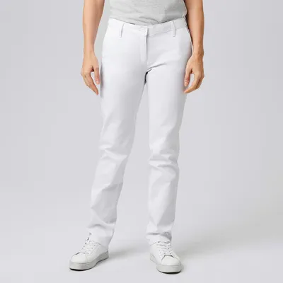 Produktbild von Damen 5-Pocket Hose, schwarz, Gr. 52 : 52 : schwarz : 65% Polyester 35% Baumwolle