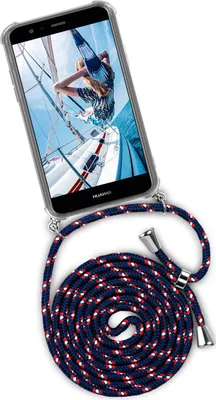 Produktbild von TWIST-Case + TWIST-Cord für Huawei P10 Lite, Farbe:Nautic Life (Silber)