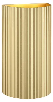 Produktbild von Brilliant 80940/16 Undula Wandleuchte, 2-flammig Aluminium gold matt Geeignet für LED-Leuchtmittel