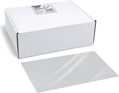 Produktbild von 4000x Zuschnitte PP transparent klar 180 x 240mm (1/16 Bogen) Spenderkarton