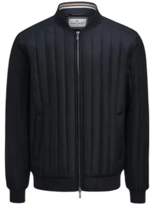 Image de James Harvest - Veste bomber "Scarsdale" pour hommes, modèle ET756 (4XL), couleur noire