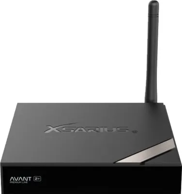 Obrázek produktu pro IP přijímač Xsarius AVANT 2+ Android 9.0 (4K UHD, H.265 HEVC, duální WiFi, HDMI, BT, USB 3.0, MicroSD)